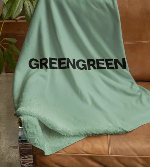Cortis GreenGreen Wordmark Blanket