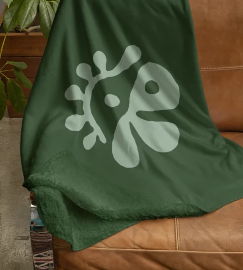 Cortis GreenGreen Blob Blanket