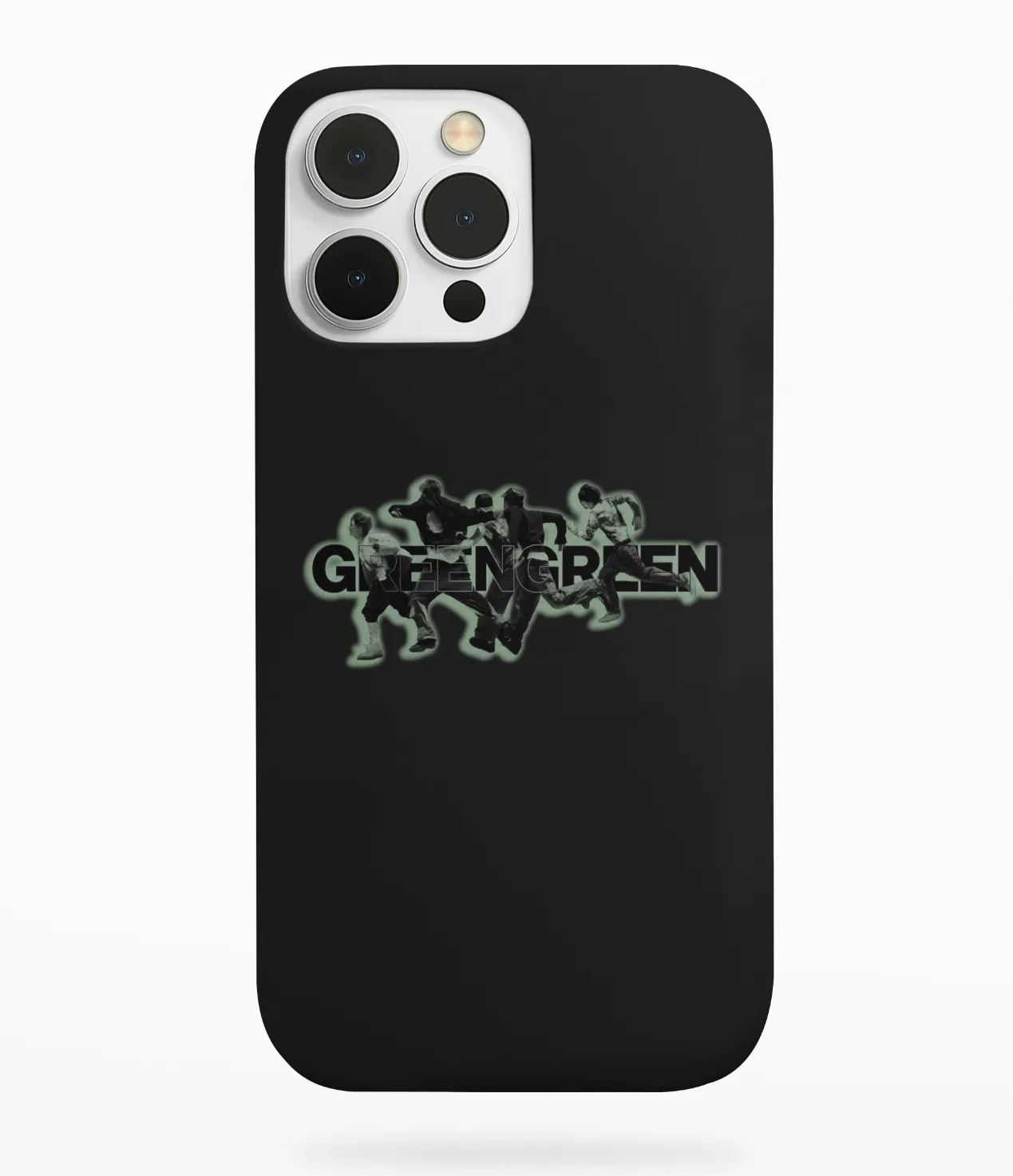 Cortis GreenGreen Running Silhouettes Phone Case