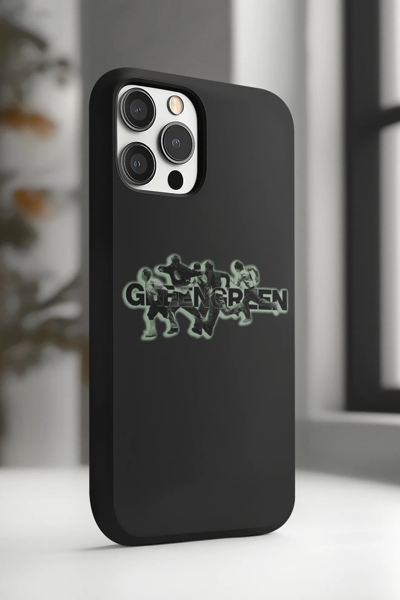 Cortis GreenGreen Running Silhouettes Phone Case - Image 2